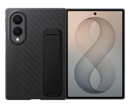 Etui do telefonów Samsung Carbon Standing do Fold 8 czarny